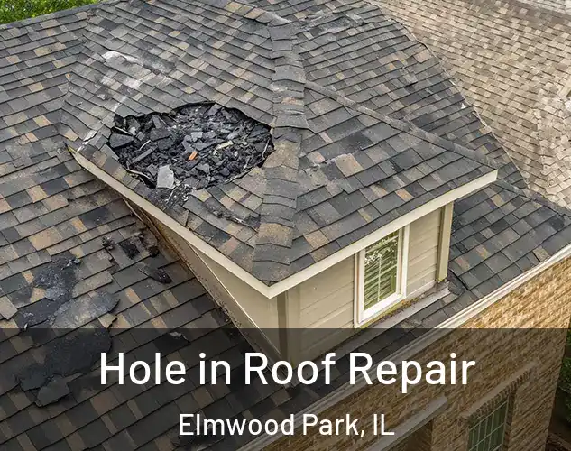  Hole in Roof Repair Elmwood Park, IL