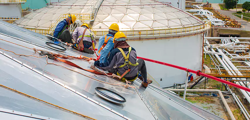 Emergency Commercial Roof Repair in Elmwood Park