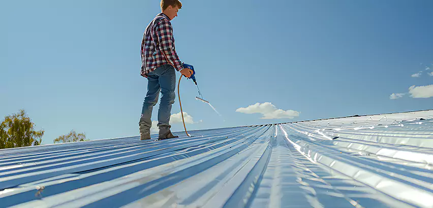 EPDM Roofing Installation Drip Edge in Elmwood Park