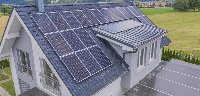 Residential Solar Roof Installation in Elmwood Park