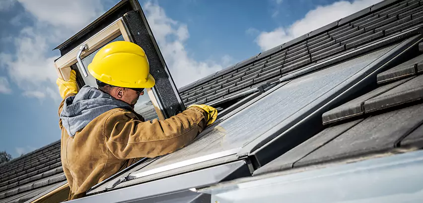 Skylight Flashing Repair in Elmwood Park