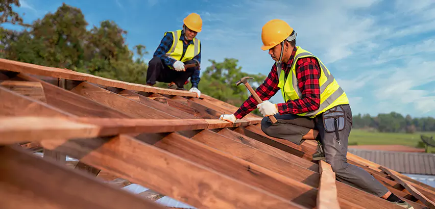Sagging Eaves Repair in Elmwood Park