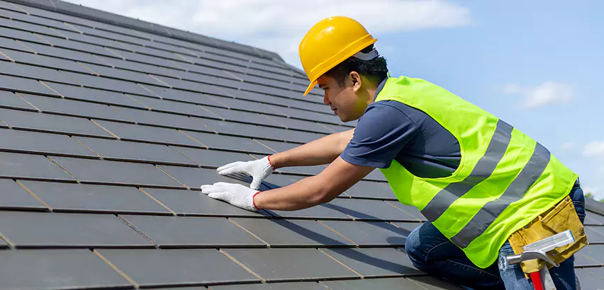 Slipped Slate Repair in Elmwood Park