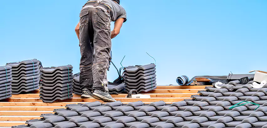Replacing Tile Roof Underlayment in Elmwood Park