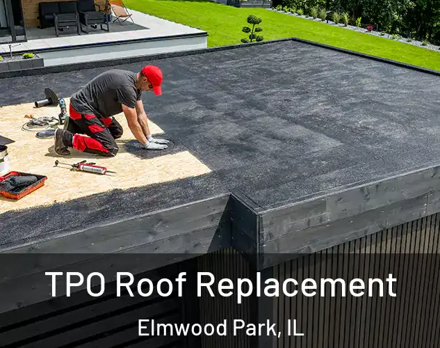  TPO Roof Replacement Elmwood Park, IL
